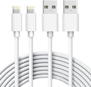 iPhone Charger, [Apple MFi Certified] 2 PACK 6.6FT USB to Lightning Cable Power Fast Charging Cord Compatible with iPhone 14/13/12/11 Pro Max/XS MAX/XR/XS/X/8/7/Plus/6S/6/SE/5S/iPad