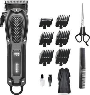 Bailink Hair Clippers for Men Professional - Cordless&Corded Barber Clippers for Hair Cutting & Grooming, Rechargeable Beard Trimmer