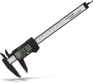 Bailink Upgraded Digital Caliper, 0-6 inches Caliper with Large LCD Screen, Auto - Off Feature, Inch and Millimeter Conversion Measuring Tool, Perfect for Household/DIY Measurment, etc Bailink Upgraded Digital Caliper, 0-6 inches Caliper with Large LCD Screen, Auto - Off Feature, Inch and Millimeter Conversion Measuring Tool, Perfect for Household/DIY Measurment, etc