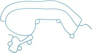 BTS-1842909C1 Gasket, Front Cover Junta de Tapa Delantera DT466E