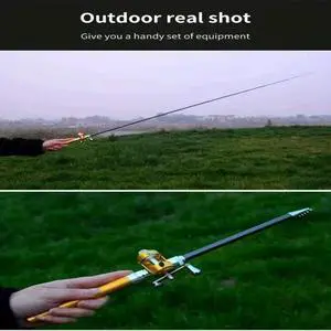 FstNiceTed 1Pcs Portable Pen Super Mini Fishing Rod Retractable Mini Ice Pocket Raft Rod Portable Gift
