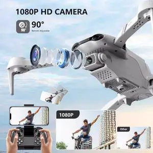 FstNiceTed 4DRC F10 Foldable Drone with Camera WIFI FPV for Adults,1080P HD FPV Live Video RC Quadcopter