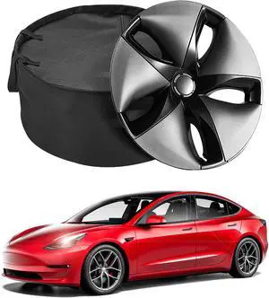 Tesla Model 3 Aero Wheel Cover Storage Carrying Bag Hub Cap Storage 19" Gemini Model Y Hubcap Storage Bag