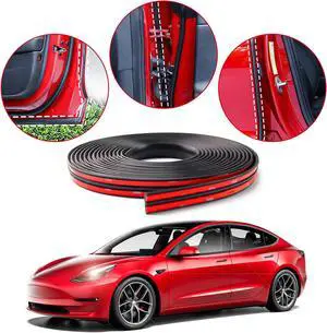 Arcoche Tesla Model 3 Door Seal Kit Soundproof Strip Sound Reduction Kit Rubber Weather Draft Seal Strip