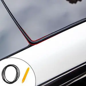 Arcoche Tesla Model 3 Wind Noise Reduction Kit Quiet Seal Kit,Roof Seal Strip for 2016-2021 Tesla