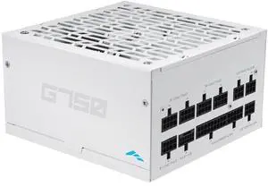 SAMA G750W ATX 3.1 Power Supply, 80+ Gold Efficiency, PCIE 5.1 Ready, Full Modular, 750W Power Supply, Japanese Capacitors, FDB Fan, White version SAMA G750W ATX 3.1 Power Supply, 80+ Gold Efficiency, PCIE 5.1 Ready, Full Modular, 750W Power Supply, Japanese Capacitors, FDB Fan, White version