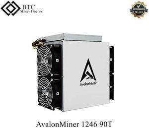 90Th/s Power Hash Avalon Miner 1246 Bitcoin Miner Asic Miner With All in One Power Supply From  Canaan Original