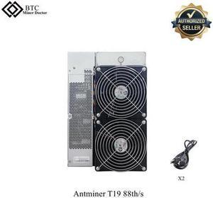 Bitmain Antminer T19 88t Cryptocurrency Btc Mining Machine Asci Miner T19