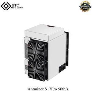 Bitmain Bitcoin Mining Machine Antminer S17 Serials Minero S17 PRO 56th/s Miner