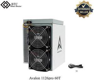 Canaan AvalonMiner 1126 PRO 60T Bitcoin Crypto Mining Machine Avalonminer 1126 Pro