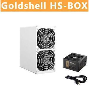 Goldshell HS-BOX Miner 235GH/S 162W ( 500W PSU and US. Cord Included ) Handshake Miner Low Noise Small Household Mining Machine Asic Miner Better than Bitmain Antminer L3 L7 S9 S11 S17 S19 T17 E9