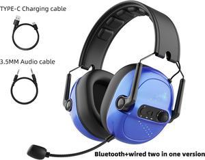 SAMA Wireless Bluetooth Headset G2000 2.4G Detachable microphone Gaming Headphones Breathing RGB Blue