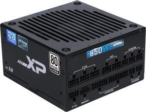 SAMA XP 850w ATX Power Supply PSU For Gaming Computer PC Power Supply Unit - 80 Plus Platinum  Gold - ATX 3.0 & PCIe 5.0 Compliant - Fully Modular - Low Noise FDB ECO Silent Fan  Japanese Capacitors