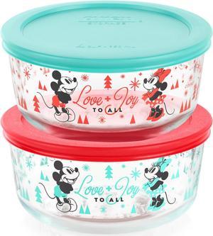 Disney's Minnie Mouse 4-pc. Food Storage Set by Pyrex