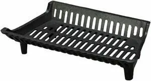 22 in Franklin Style Cast Iron Fireplace Grate