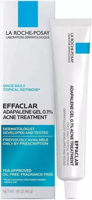 La Roche-Posay Effaclar Adapalene Topical Retinoid Acne Treatment - 1.6oz