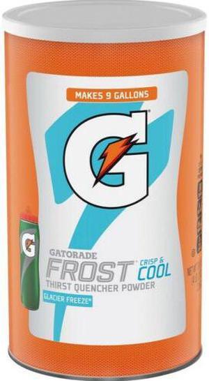 4 Packs Gatorade Thirst Quencher Powder Frost Glacier Freeze 76 ozpack