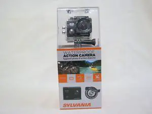 Sylvania 720P Waterproof Action Camera SAC2000-8GB-PDQ New in Sealed Box