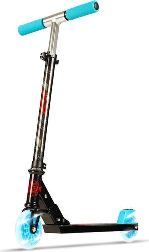 MADD Folding Kick Scooter Great for Ages 3+, Max Rider Weight 173 Lbs., Light-up Whee