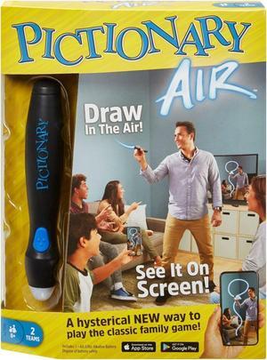 Pictionary Air Family Drawing Game, Links to Smart Devices, Ages 8Y+