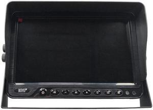 BOYO Vision VTM9003QFHD AHD/CVBS 4-Channel 1080p Full HD Quad-Display Monitor with Built-in DVR (9 Inch)