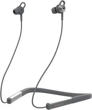 Prosonic N10 Wireless Neckband Headphones with 12mm Drivers, 12 Hours Playtime, HD Stereo Crystal Clear Sound, IPX5 Waterproof, Sporty and Ergonomic Neck Hanging Design (Space Grey)