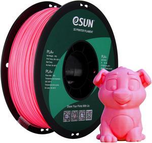 eSUN -Wholesale- 10 Rolls PLA+ Filament 1.75mm, 3D Printer Filament PLA Plus, Dimensional Accuracy +/- 0.03mm, 1KG Spool (2.2 LBS) 3D Printing Filament for 3D Printers Pink