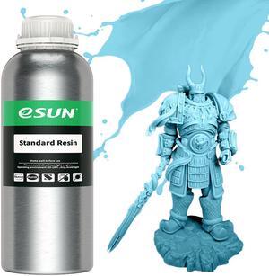 eSUN 405nm LCD 3D Printer Rapid Resin Photopolymer Standard Resin Fast Curing Sky Blue 1kg