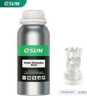 eSUN 405nm LCD UV Curing Water Washable Resin for Photon LCD 3D Printer 500G