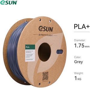 eSUN PLA+ Filament 1.75mm, 3D Printer Filament PLA Plus, Dimensional Accuracy +/- 0.03mm, 1KG Spool (2.2 LBS) 3D Printing Filament for 3D Printers Grey
