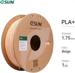 eSUN PLA+ Filament 1.75mm, 3D Printer Filament PLA Plus, Dimensional Accuracy +/- 0.03mm, 1KG Spool (2.2 LBS) 3D Printing Filament for 3D Printers Skin