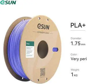eSUN PLA+ Filament 1.75mm, 3D Printer Filament PLA Plus, Dimensional Accuracy +/- 0.03mm, 1KG Spool (2.2 LBS) 3D Printing Filament for 3D Printers Very Peri