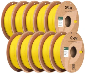 eSUN -Wholesale- 10 Rolls PLA+ Filament 1.75mm, 3D Printer Filament PLA Plus, Dimensional Accuracy +/- 0.03mm, 1KG Spool (2.2 LBS) 3D Printing Filament for 3D Printers Yellow eSUN -Wholesale- 10 Rolls PLA+ Filament 1.75mm, 3D Printer Filament PLA Plus, Dimensional Accuracy +/- 0.03mm, 1KG Spool (2.2 LBS) 3D Printing Filament for 3D Printers Yellow