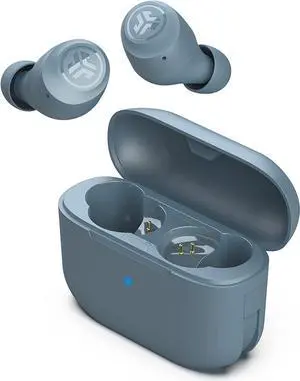 JLab Go Air Pop True Wireless Bluetooth Earbuds + USB Charging Case, Slate Gray, 32 Hours Playtime, Dual Connect, IPX4 Sweat Resistance, Bluetooth 5.1 Connection, 3 EQ Sound Settings JLab Go Air Pop True Wireless Bluetooth Earbuds + USB Charging Case, Slate Gray, 32 Hours Playtime, Dual Connect, IPX4 Sweat Resistance, Bluetooth 5.1 Connection, 3 EQ Sound Settings