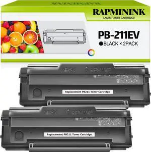 Ennovor Replacement for Pantum PB-211 PB-211EV Compatible Toner Cartridge for Pantum M6602NW P2500W P2502W M6550NW M6600NW M6552NW Series Printer-2Pack
