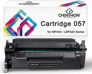 CHENPHON Compatible Toner Cartridge Replacement for Canon 057 (3009C001) 1-Pack Black with Canon imageCLASS MF445dw MF448dw MF449dw LBP226dw LBP227dw LBP228dw Laser Printer