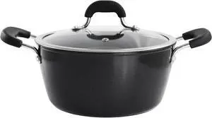 Kenmore Arlington 4.5 Quart Dutch Oven with Lid in Black