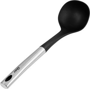 Oster Baldwyn Nylon Ladle Kitchen Utensil with Stainless Steel Handle