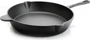 General Store Addlestone 12" Frying Pan - Round - Preseasoned - O/S - Color Sticker