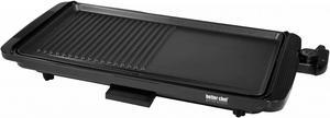 Better Chef 2 in 1 Family Size Electric Counter Top Grill/Griddle