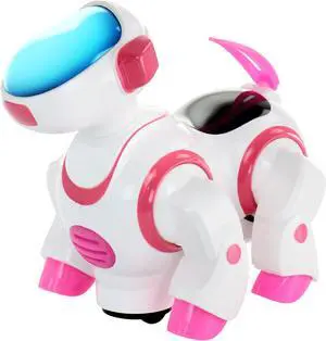 Vivitar Robo Dancing Robot Dog in Pink
