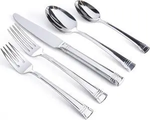 Gibson Cordell 20 Piece Flatware Set
