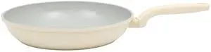 Gibson Home Barnsdall 12 Inch Nonstick Aluminum Frying Pan in Linen