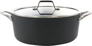 Martha Stewart Everday Midvale 8 Quart Stainless Steel Stock Pot with Lid