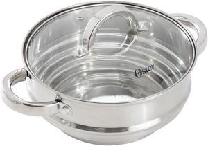 Oster Sangerfield 8 Inch Universal Stainless Steel Double Boiler with Lid