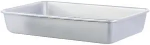 Martha Stewart Everyday Bakeaway 13 Inch Rectangular Carbon Steel Baking Pan in Silver