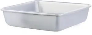 Martha Stewart Everyday Bakeaway 9 Inch Square Carbon Steel Baking Pan in Silver