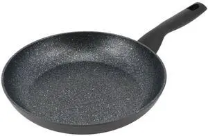 Korkmaz Nora Granit 1 Liter Aluminum Nonstick Frypan in Black