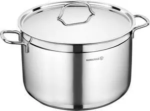 Korkmaz Alfa 2 Piece 11 Liter Stainless Steel Casserole Dish with Lid