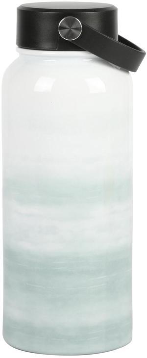 Gibson Home Brampton 30 Ounce Stainless Steel Double Wall Thermal Bottle With Lid